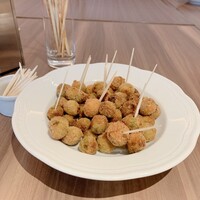 リストランテ アクアパッツァ - オリーブの肉詰めフライ（オリーヴェ・アスコラーナ）