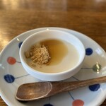 にしき - ミニデザートの黒蜜きなこ豆乳プリン❗️