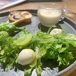 ブラッスリー 航 - お任せおつまみ盛り合わせ