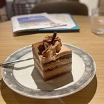 ブラッスリー 航 - チョコのショートケーキ