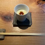 千寿 竹やぶ - 食後のプリン