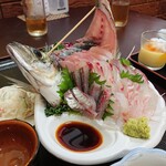 お食事処 ひでちゃん - おまかせ地魚刺身定食