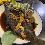 アングラーズ食堂 なぶら - カレイの煮付け旨い