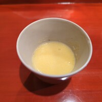 銀座 きた川 - とうもろこしの汲み出し