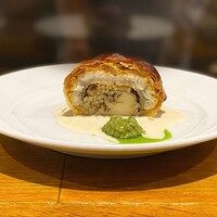 キャトルラパン　神戸三宮 - 鰻と舞茸リゾットのパイ包み