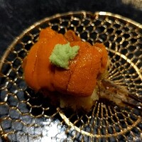 串揚げPyon - 子持ち昆布うにのせ