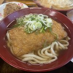 おくのうどん店 - きつねうどん¥410