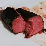 ビストロ マキムシ - 熊本黒華和牛ランプ150ｇ3,300円税抜