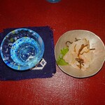 新奈 - 白身の昆布締め