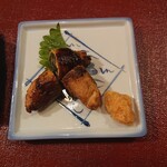 新奈 - 昆布の豚巻きとらっきょのタルタル