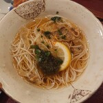 新奈 - 油かすのにゅーめん