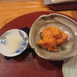 新奈 - ブルーチーズのハムカツ