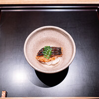 銀座ふじやま - 黑鯥炭火焼き  糯米