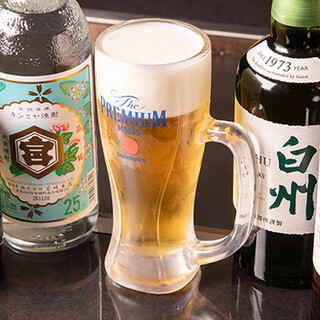 飲み放題プランあり！居酒屋利用歓迎◎多彩なドリンクが楽しめる