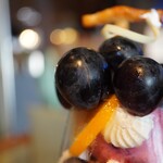 cafe & marche ichinii... - 頂きには贅沢にもナガノパープルをあしらって