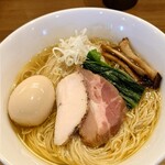 麺屋 龍壽 - 味玉芳醇中華そば （塩）大盛　1,380円