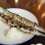 割烹 一の矢 - 新体操系の体形の秋刀魚デュオ^_^