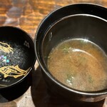 鮨 三心 - 赤だし