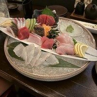天空の月 渋谷 - お刺身5種盛り