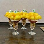 フルーツすぎ - 山梨県産 皇寿プラムパフェ