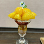 フルーツすぎ - 山梨県産 皇寿プラムパフェ