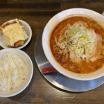 麺屋 一魂 - 炎麻味噌らーめん＆Ｂランチ
