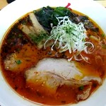 鬼がらし 鶴岡店 - 味噌ラーメン　中辛　950円