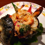 旬菜食卓 びすとろ KAZU - 有機南瓜と雲丹のシーフードグラタン