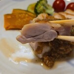 キッチン ブルー グローブ - ひと切れ目のコンフィ