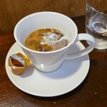 キッチン ブルー グローブ - ホワイトコーヒーへ