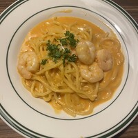 acero - エビのトマトクリームパスタ
