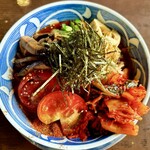麺屋　たか - ツレが食べた冷やし中華RED 辛さ超激辛！