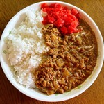 麺屋　たか - キーマカレートリプル（税込500円）テイクアウト