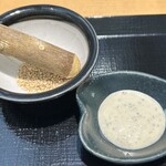 新宿さぼてん - 胡麻とタルタルソース