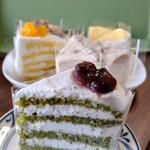 アンパルファンピュール - 抹茶ケーキ