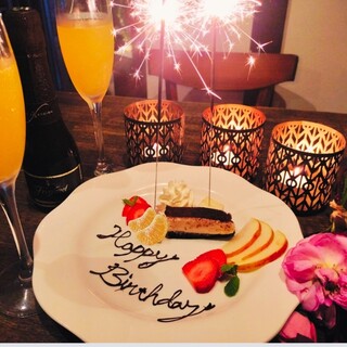 当日でもご予約できます♫デザートプレート