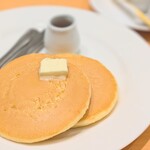 京喫茶 潤 - ホットケーキセット。