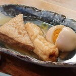 大八 - 厚揚げ、ごぼてん、たまご