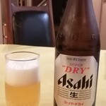 味乃一番 - 久々の瓶生(中)　700円