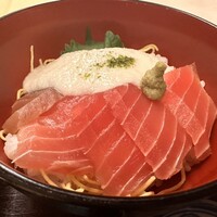 つきじ植むら - まぐろ山かけ丼
