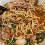 ラーメン二郎 - 赤酢投入～♪