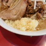 ラーメン二郎 - 久し振りのニンニク