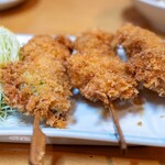源兵衛 - 2024.8 串かつ（3本 700円）