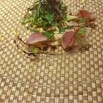 ボン シャンス - カツオのカルパッチョ