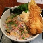 渋谷　あわじや - 桜鯛胡麻味噌しゃぶと穴子天丼