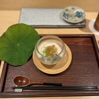 焼鳥 ひら野 - アコヤガイのビシソワーズ