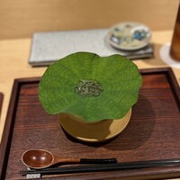 焼鳥 ひら野 - アコヤガイのビシソワーズ