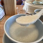THE GARDEN - 干し貝柱入りのお粥、超お気に入り