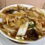 市場食堂 中華 美山 - 肉そば 850円