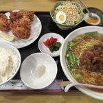 中華食源 東昇 - 唐揚げランチ 750円